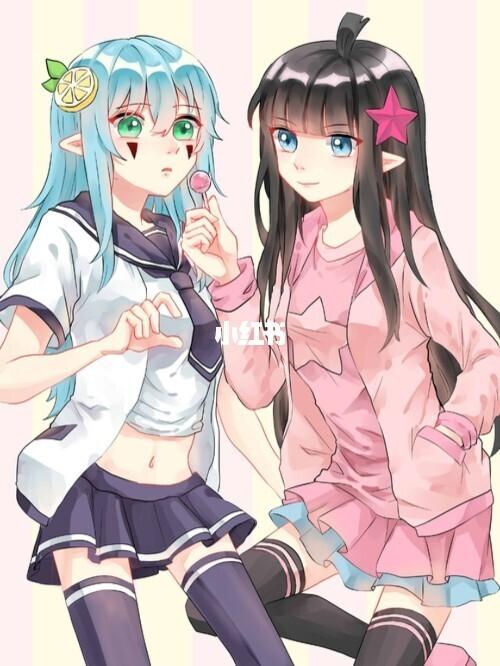 今日份情头_凯柠凯_情侣头像_凹凸世界_凹凸世界凯莉和安莉洁_素材