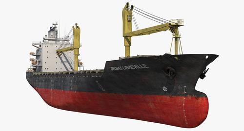 货船3d模型