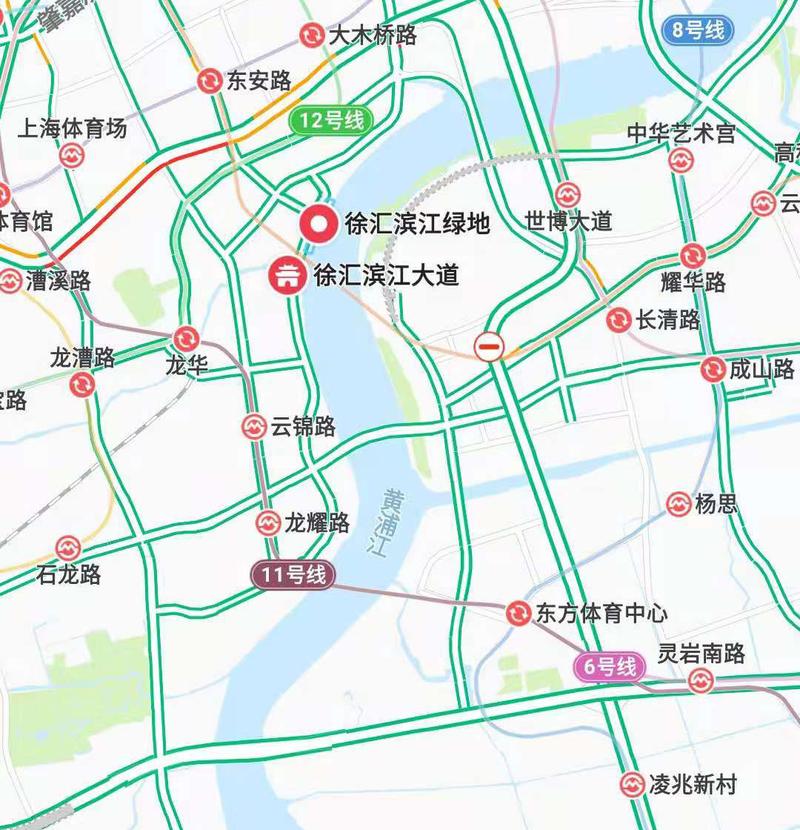 首页>浦江头条> 网络地图截图上海徐汇滨江岸线又被船撞了.