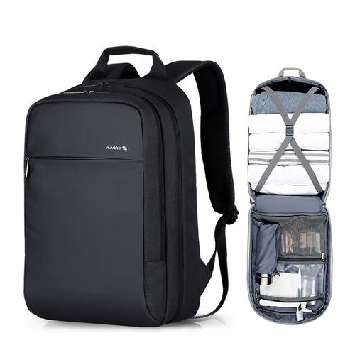 汉客出差旅行包背包背包男男士商务双肩包电脑包旅游包双肩背包