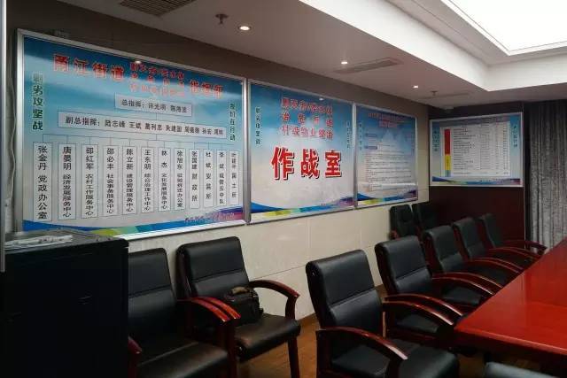 "甬江街道剿劣作战指挥部成立啦!