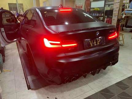 2021款宝马马新320i325li改装碳纤领航唇尾喉尾包围汽车包围