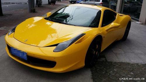 上海运动型车辆二手车【推荐】 -法拉利458(进口) 4.5l 双离合 标准型