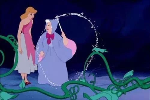 灰姑娘 就算是让奇迹出现,也要花点时间. 仙女教母