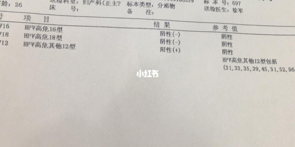 其它12种高危型hpvdna 检测阳性是啥意思呢_hpv_宫颈癌_医疗健康_医疗