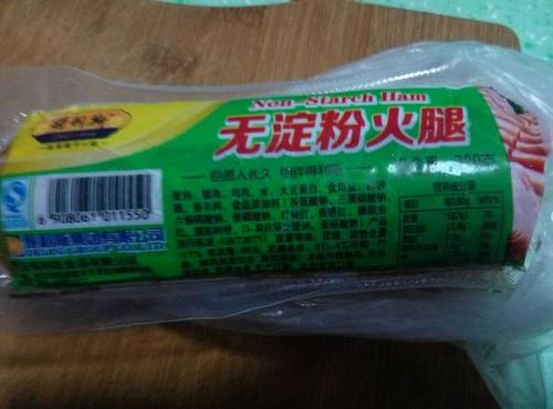 得利斯无淀粉火腿380g包的热量和减肥功效
