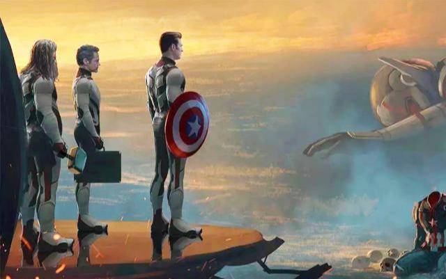 《复联4》美队被灭霸斩首概念图曝光,复联三巨头集体阵亡_漫威_剧情