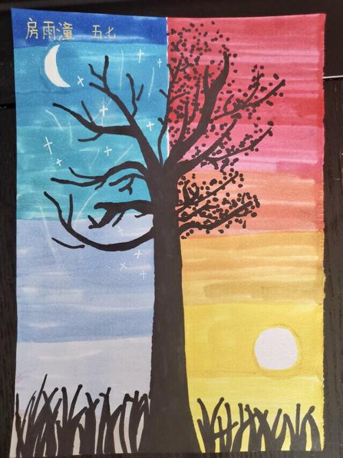 【和润湖小】五7班《色彩的纯度》美术作业赏析