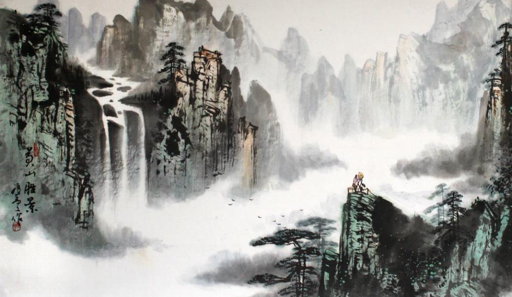 山水画反映了祖国的大好河山,风俗画不需要什么大题材