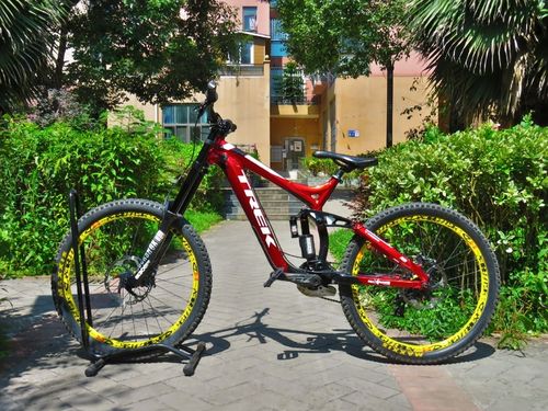 trek速降整车死神,软尾整车,dh整车