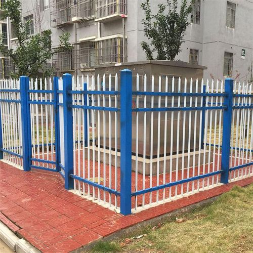 厂家直销小区锌钢围墙护栏农村院子锌钢栅栏铁艺围栏锌钢喷塑护栏