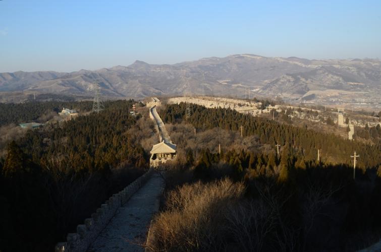 博山原山森林公园的齐长城