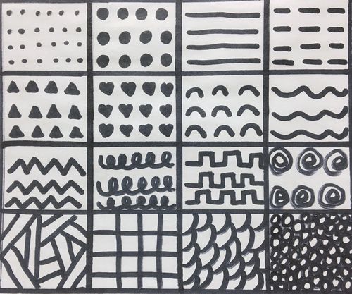 点线面的交响乐——线描装饰画