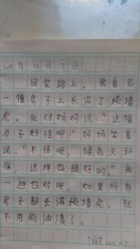 国庆节日记20字左右