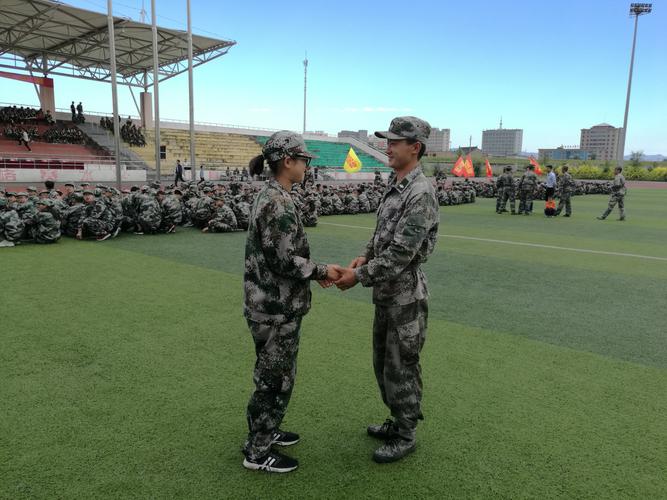 山阴一中高一1814班 我的军训生活