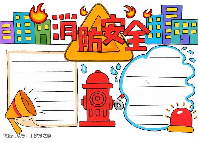 消防安全主题手抄报【图文 视频教程】