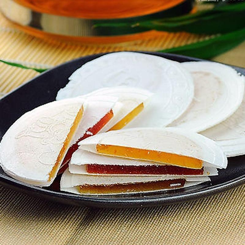  p>茯苓饼又名茯苓夹饼,是北京市出产的一种滋补性传统名点.