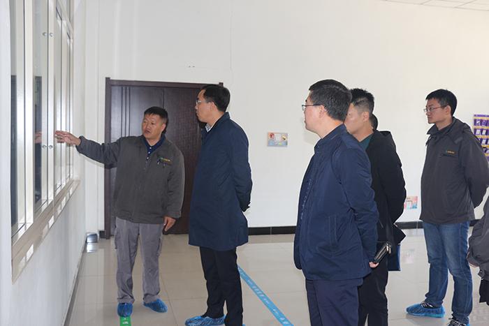 总经理常国伟一行赴磐石市调研吉林亚融科技公司生产经营情况