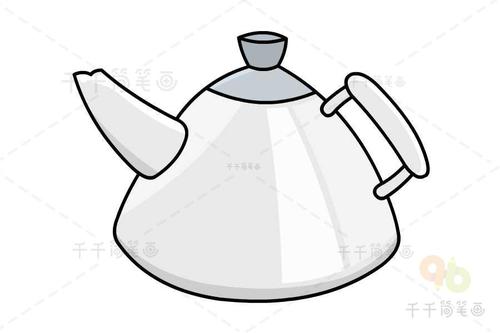 茶壶简笔画图片