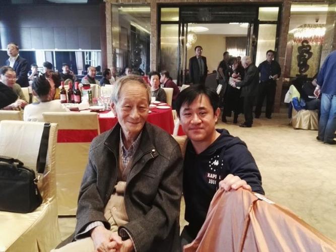 田立禾先生.一个慈眉善目的老艺术家.