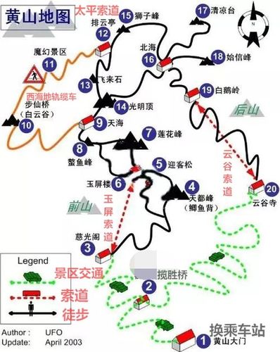 黄山旅游攻略图手抄报 旅游手抄报