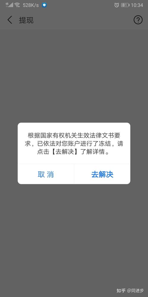 我的支付宝被司法风控冻结了