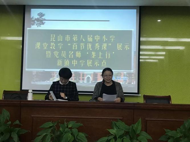 【校园快讯】党建引领 海棠花红——秀峰中学阵地巡礼活动_昆山市