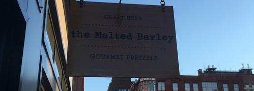 the malted barley