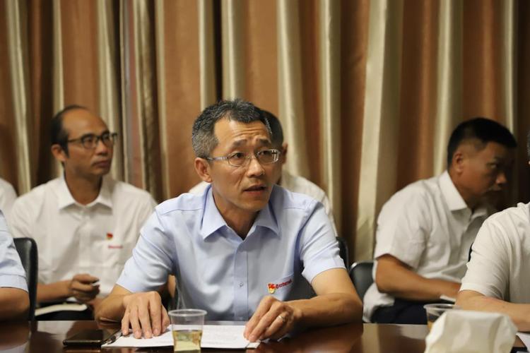 中金岭南公司党委委员,副总裁余中民出席广西矿业安全