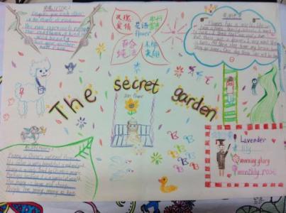 秘密花园英语手抄报 英语手抄报