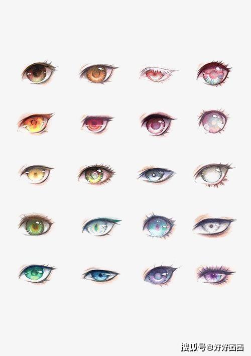绘制一个水灵的少女或帅气的小伙,一双漂亮的眼睛是必不可少的