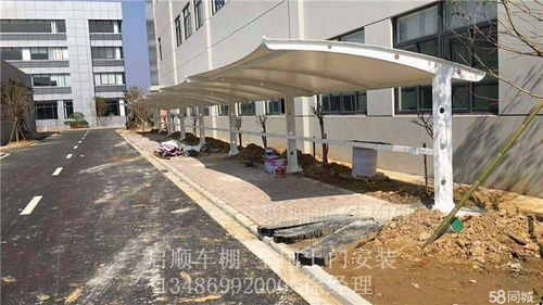 启顺永新莲花宁冈中巴车充电雨棚电动车停车棚充电桩新安装客户优