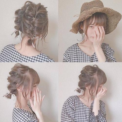 短发怎么扎好看