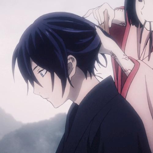 野良神,绯,夜斗 情侣头像 自截调色