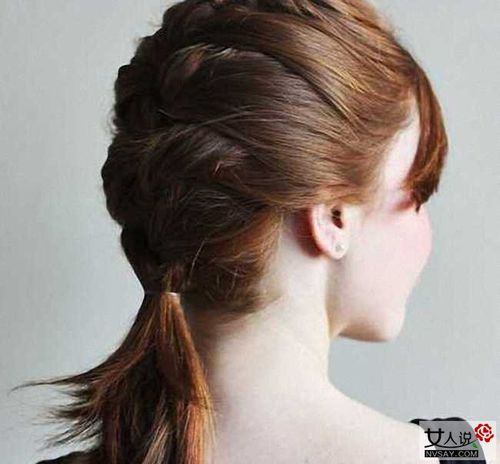 蝎子辫的编法图解步骤 超简单4步搞定(多图)