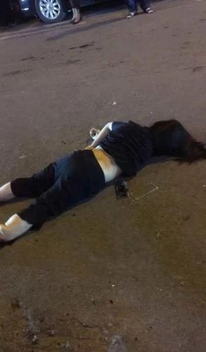 广东河源紫金一女子坠楼,当场身亡,吓懵路人!