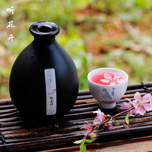 【听花开】三生三世同款果酒桃花酿糯米酒桃花醉女士低度甜酒包-淘宝