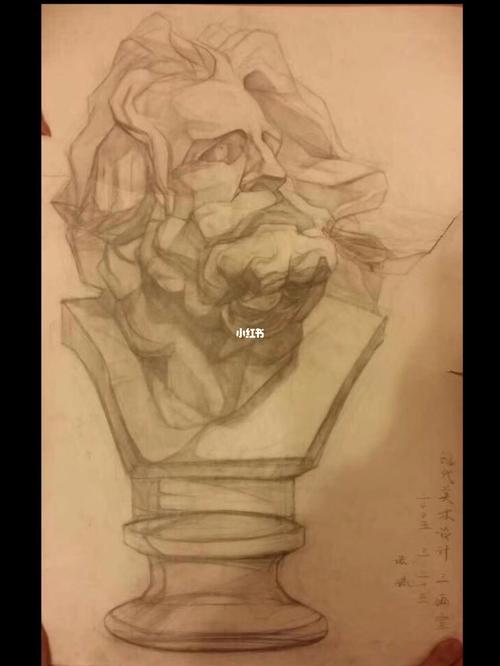5,是走了狗屎运吗?_素描_年画_美术生_文化_绘画