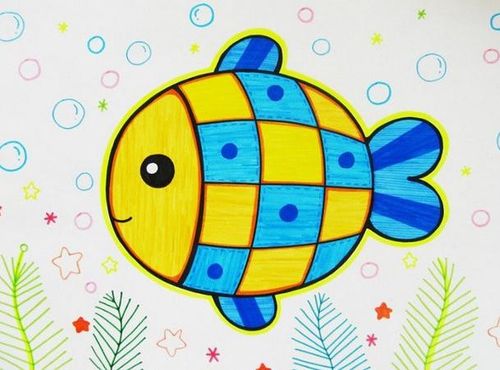 二年级水彩画学生作品