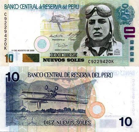  p>秘鲁的货币原为索尔(sol),但1985年又发行新币 a target="_blank"