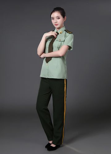 成人军装海陆军制服乐队服修身文艺男女兵升旗手仪仗队国旗班礼服