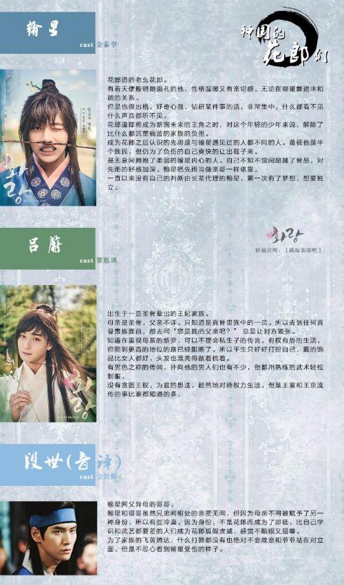 朴叙俊高雅拉朴炯植韩剧花郎演员表 人物介绍角色关系解析