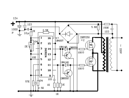 买了块逆变驱动板,可是不知道怎么驱动场效应管,谁能教教我怎么驱动场