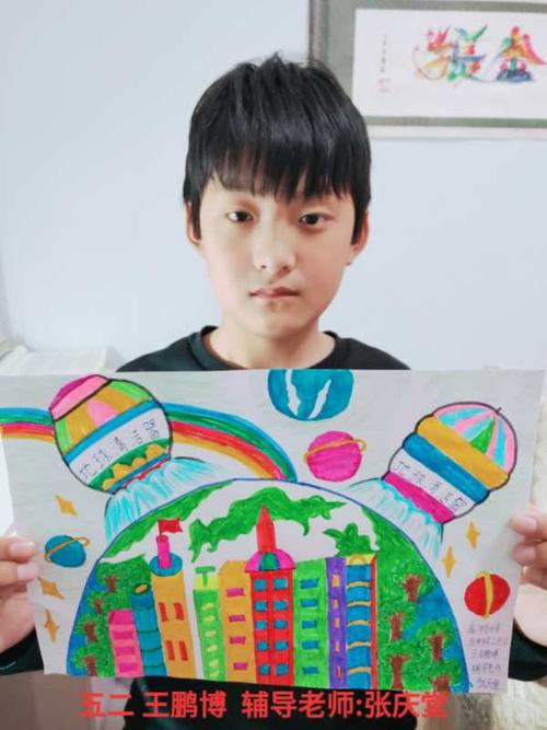 高湖小学第三届科技节之科幻画线上评比