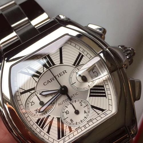 cartier 卡地亚男士跑车系列大号男士机械腕表