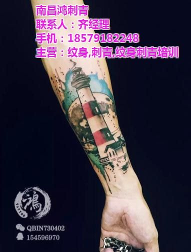 后背纹身男_湾里区后背纹身_鸿刺青后背纹身设计