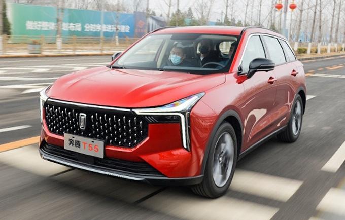 一汽奔腾t55新suv上市 推出2款配置车型