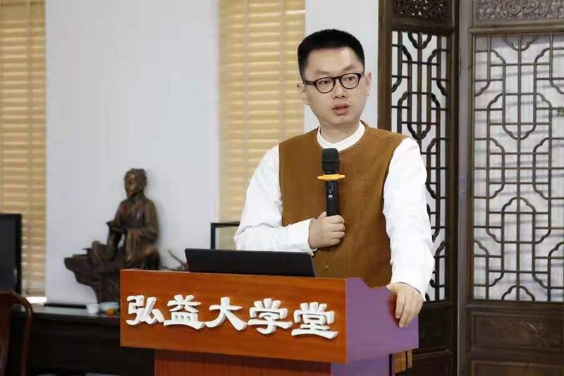 "文化党建·梅骨茶香"茶会在弘益大学堂举办
