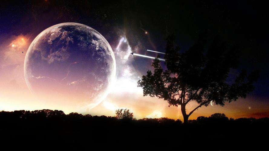 浩瀚星空高清图片桌面壁纸