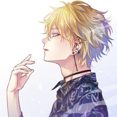 卡通动漫男生头像.不随波逐流也不随心所欲,初心待事
